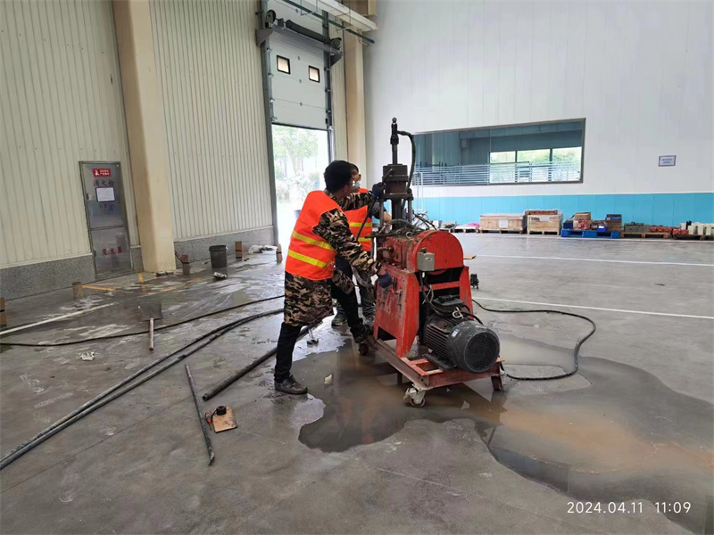 益阳厂房地面下沉塌陷注浆加固施工